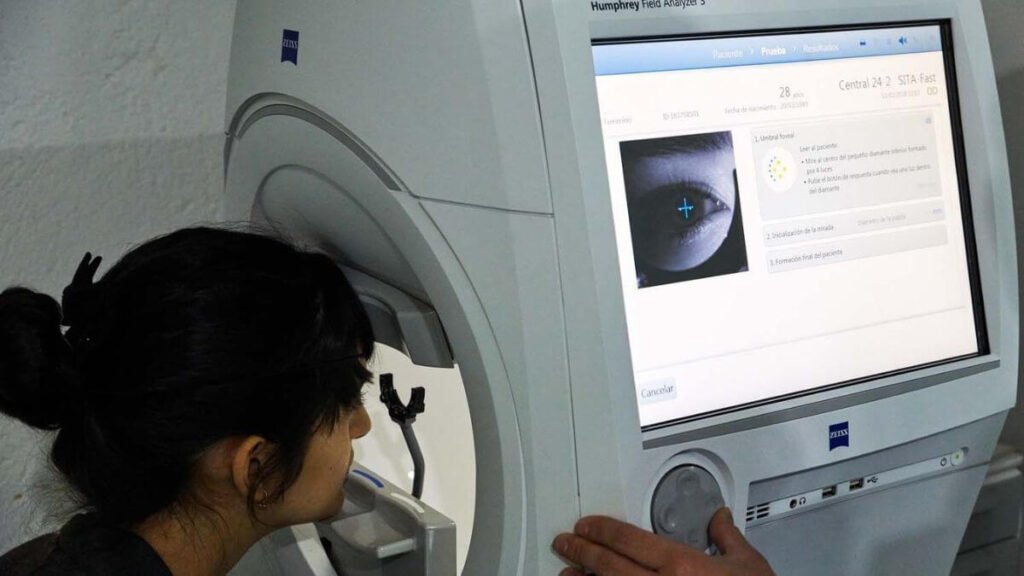 Campimetría computarizada